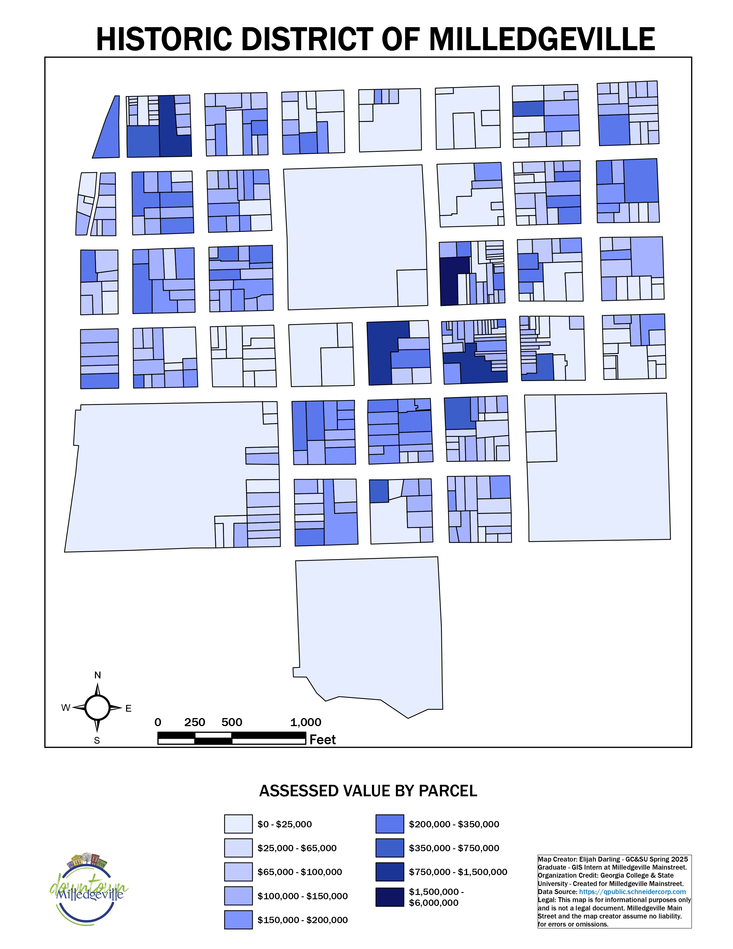 Mill Mainstreet Assessed Value page